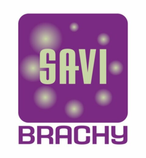 SAVI BRACHY Logo (USPTO, 08.12.2016)