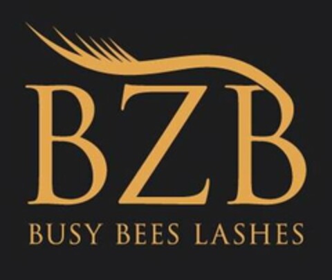 BZB BUSY BEE LASHES Logo (USPTO, 13.02.2018)