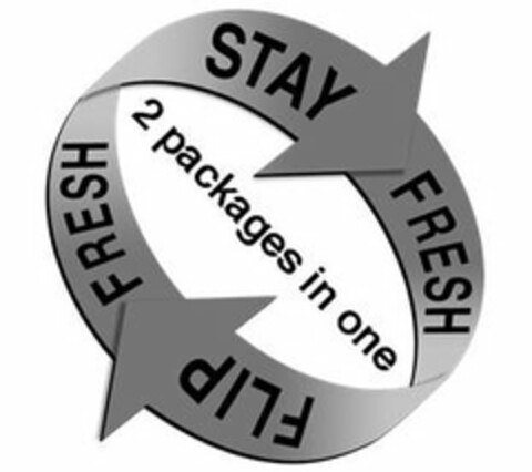 STAY FRESH FLIP FRESH 2 PACKAGES IN ONE Logo (USPTO, 04/10/2018)