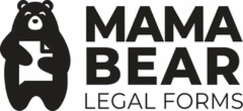 MAMA BEAR LEGAL FORMS Logo (USPTO, 02.07.2018)