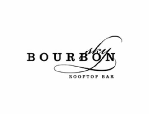 BOURBON SKY ROOFTOP BAR Logo (USPTO, 13.07.2018)