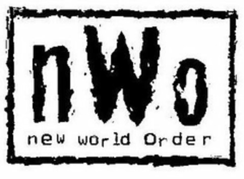 NWO NEW WORLD ORDER Logo (USPTO, 21.09.2018)