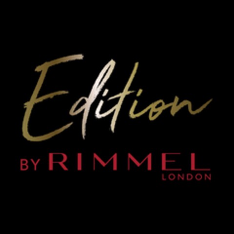 EDITION BY RIMMEL LONDON Logo (USPTO, 09/27/2018)