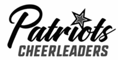 PATRIOTS CHEERLEADERS Logo (USPTO, 19.03.2019)