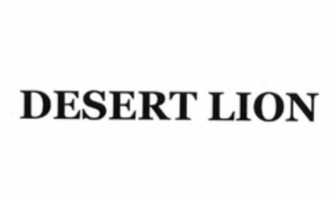 DESERT LION Logo (USPTO, 24.06.2019)