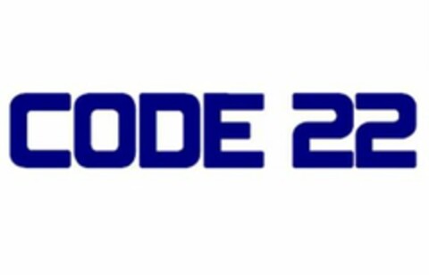 CODE 22 Logo (USPTO, 25.09.2019)