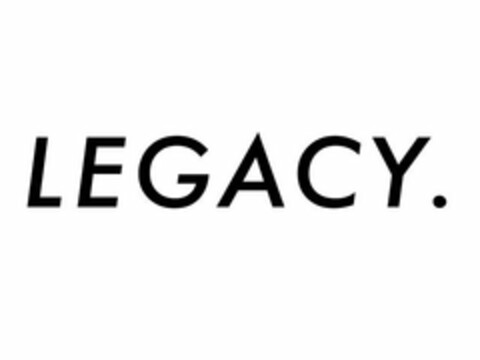 LEGACY. Logo (USPTO, 10/30/2019)
