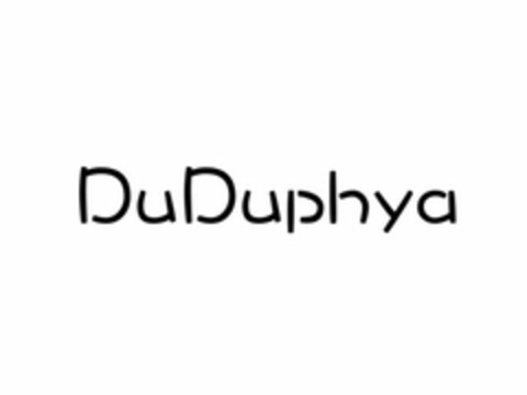 DUDUPHYA Logo (USPTO, 12.01.2020)
