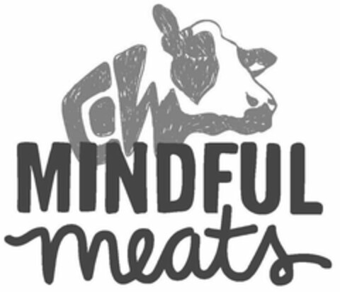 COW MINDFUL MEATS Logo (USPTO, 09.03.2020)