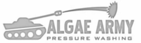 ALGAE ARMY PRESSURE WASHING Logo (USPTO, 03/30/2020)