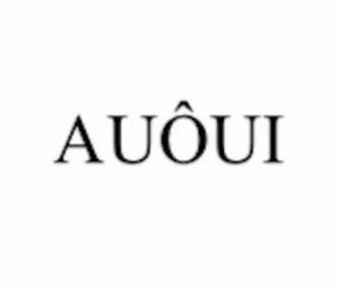 AUÔUI Logo (USPTO, 30.06.2020)