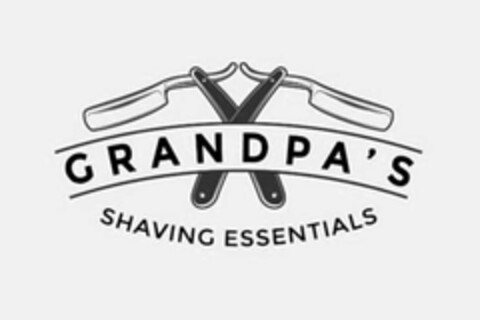 GRANDPA'S SHAVING ESSENTIALS Logo (USPTO, 08/18/2020)