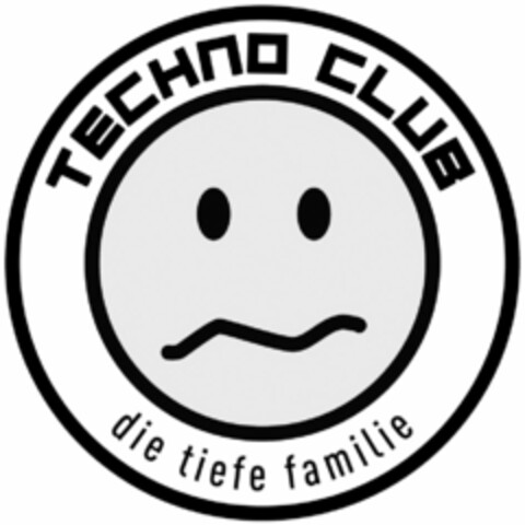 TECHNO CLUB DIE TIEFE FAMILIE Logo (USPTO, 27.08.2020)