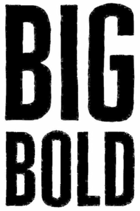 BIG BOLD Logo (USPTO, 15.09.2020)