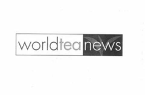 WORLD TEA NEWS Logo (USPTO, 18.02.2009)