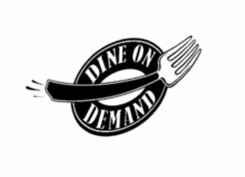 DINE ON DEMAND Logo (USPTO, 28.04.2009)