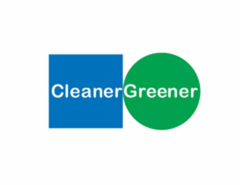 CLEANER GREENER Logo (USPTO, 14.08.2009)