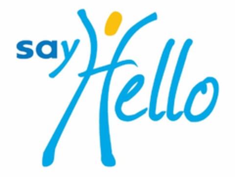 SAY HELLO Logo (USPTO, 10/12/2009)