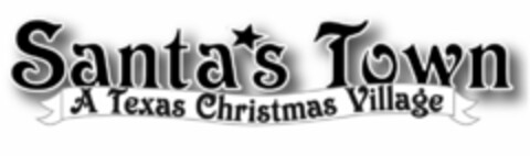 SANTA'S TOWN A TEXAS CHRISTMAS VILLAGE Logo (USPTO, 27.10.2009)
