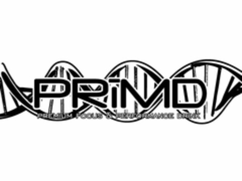 PRIMD PREMIUM PERFORMANCE DRINK Logo (USPTO, 11/02/2009)