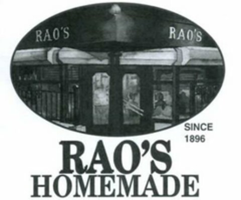 RAO'S HOMEMADE SINCE 1896 Logo (USPTO, 18.11.2009)