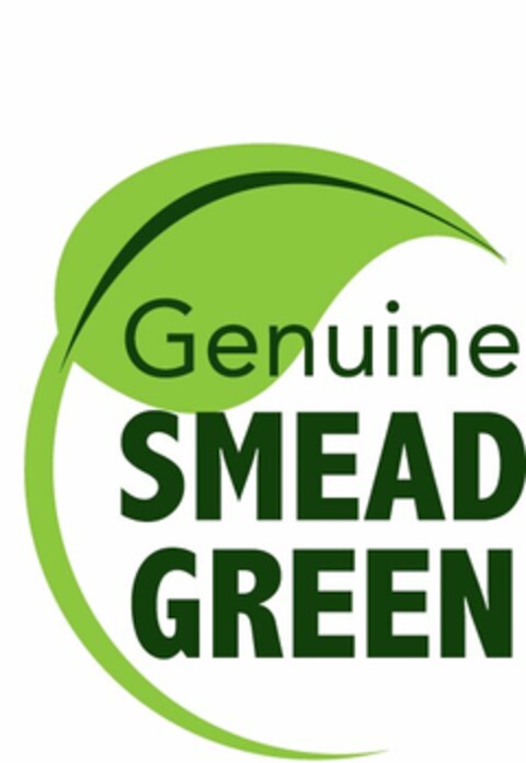GENUINE SMEAD GREEN Logo (USPTO, 05/19/2010)