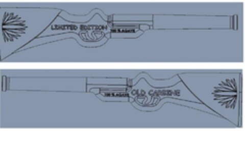 LIMITED EDITION 100% AGAVE OLD CARBINE Logo (USPTO, 11/03/2010)