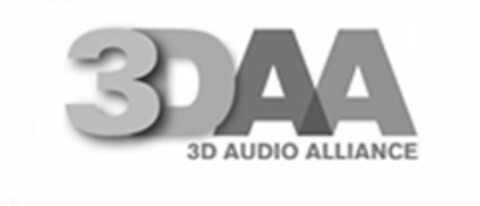 3DAA 3D AUDIO ALLIANCE Logo (USPTO, 02.02.2011)