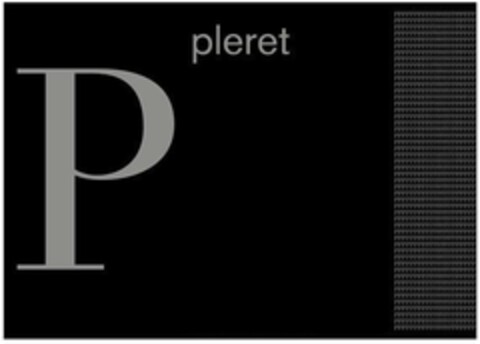 P PLERET Logo (USPTO, 29.09.2011)