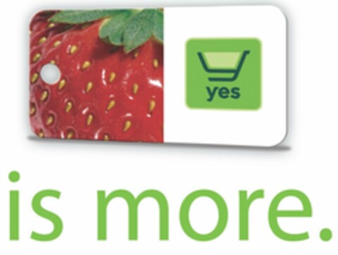 YES IS MORE. Logo (USPTO, 02/29/2012)