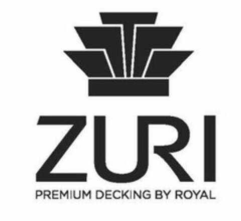 ZURI PREMIUM DECKING BY ROYAL Logo (USPTO, 18.05.2012)