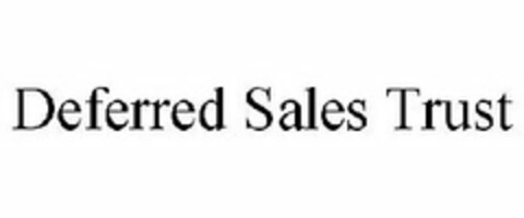 DEFERRED SALES TRUST Logo (USPTO, 28.07.2012)