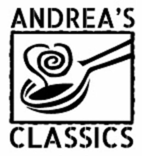 ANDREA'S CLASSICS Logo (USPTO, 14.12.2012)