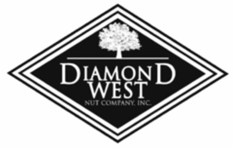 DIAMOND WEST NUT COMPANY, INC. Logo (USPTO, 18.09.2013)