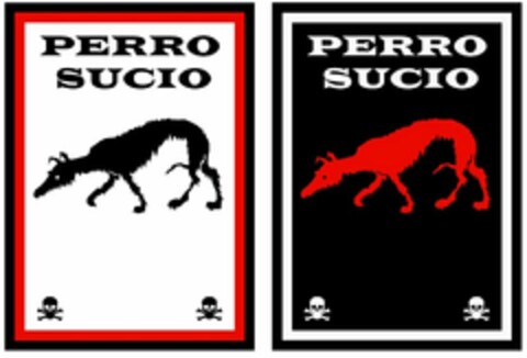 PERRO SUCIO PERRO SUCIO Logo (USPTO, 14.10.2013)