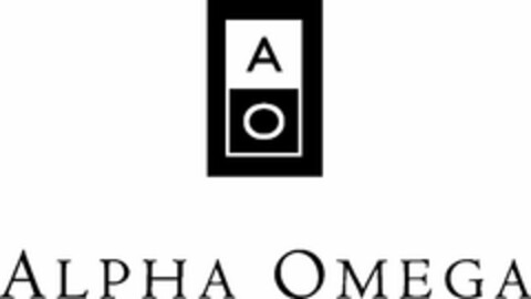 A O ALPHA OMEGA Logo (USPTO, 24.10.2013)