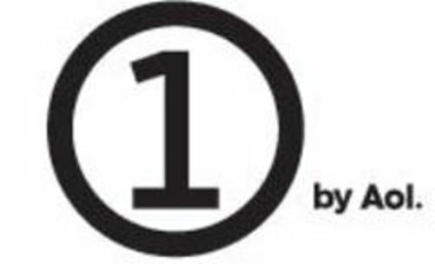 1 BY AOL. Logo (USPTO, 25.03.2014)