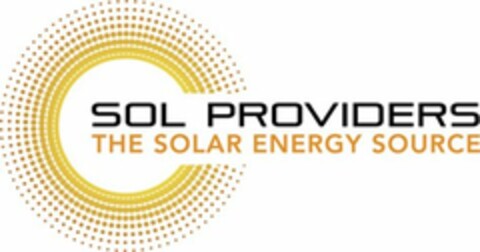 SOL PROVIDERS THE SOLAR ENERGY SOURCE Logo (USPTO, 13.08.2014)
