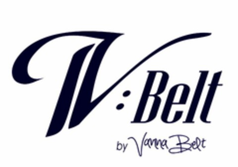 V:BELT BY VANNA BELT Logo (USPTO, 06/23/2015)