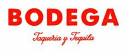 BODEGA TAQUERIA Y TEQUILA Logo (USPTO, 14.08.2015)