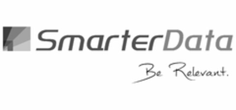 SMARTERDATA BE RELEVANT. Logo (USPTO, 09/29/2015)