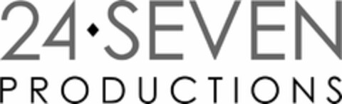 24 SEVEN PRODUCTIONS Logo (USPTO, 10/22/2015)