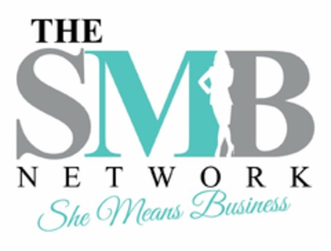 THE SMB NETWORK SHE MEANS BUSINESS Logo (USPTO, 29.02.2016)