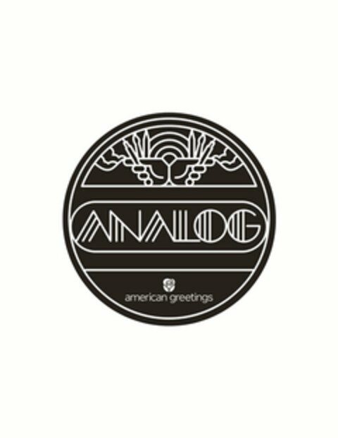 ANALOG AMERICAN GREETINGS Logo (USPTO, 10/26/2016)