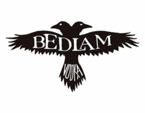 BEDLAM VODKA Logo (USPTO, 20.12.2016)