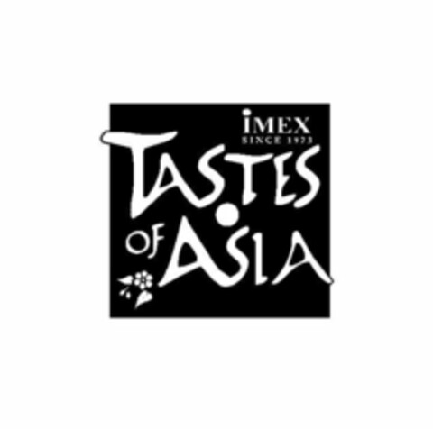 IMEX SINCE 1973 TASTES OF ASIA Logo (USPTO, 01/19/2017)