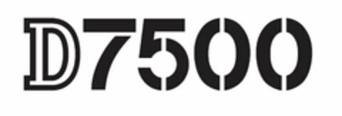 D7500 Logo (USPTO, 12.04.2017)