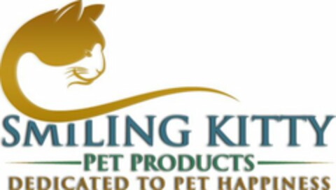 SMILING KITTY - PET PRODUCTS - DEDICATED TO PET HAPPINESS Logo (USPTO, 11.08.2017)