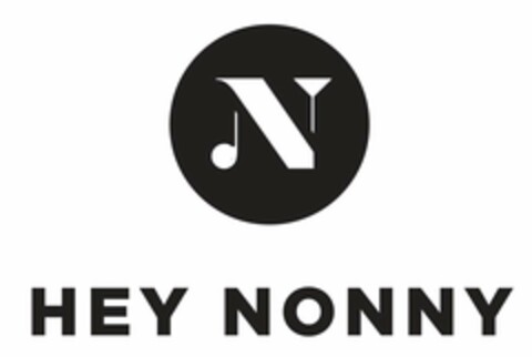 N HEY NONNY Logo (USPTO, 28.11.2017)