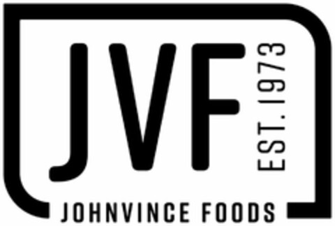 JOHNVINCE FOODS JVF EST.1973 Logo (USPTO, 05/03/2018)